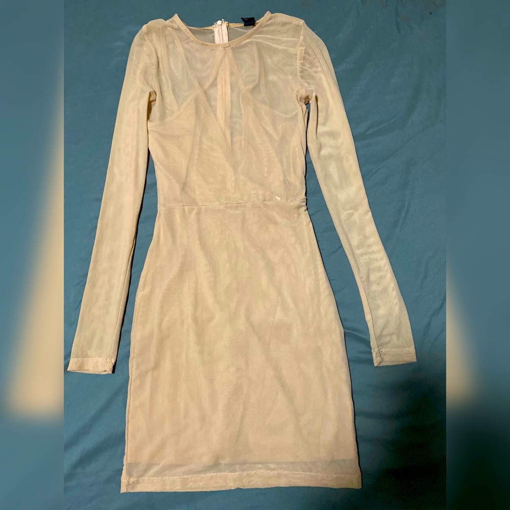 Long sleeve going out dress